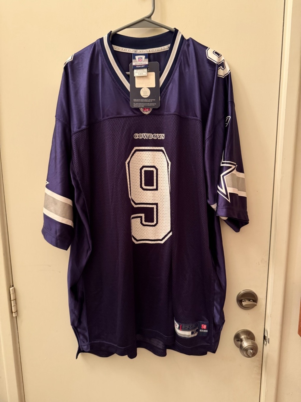 Men’s vintage vtg Reebok Dallas cowboys Tony romo jersey nwt xl